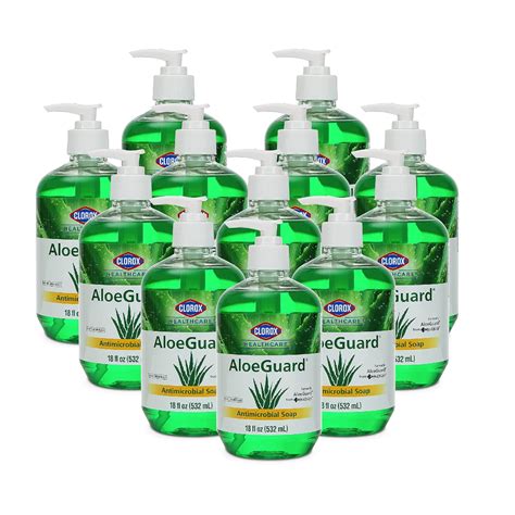 Clorox Healthcare AloeGuard Soap, Aloe Vera, 18 Ounce Per .